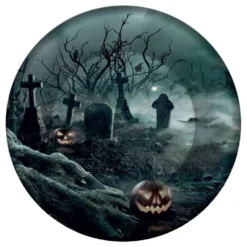 Paptallerkener Kirkegård Halloween