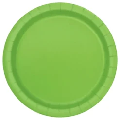 Paptallerkener limegrøn