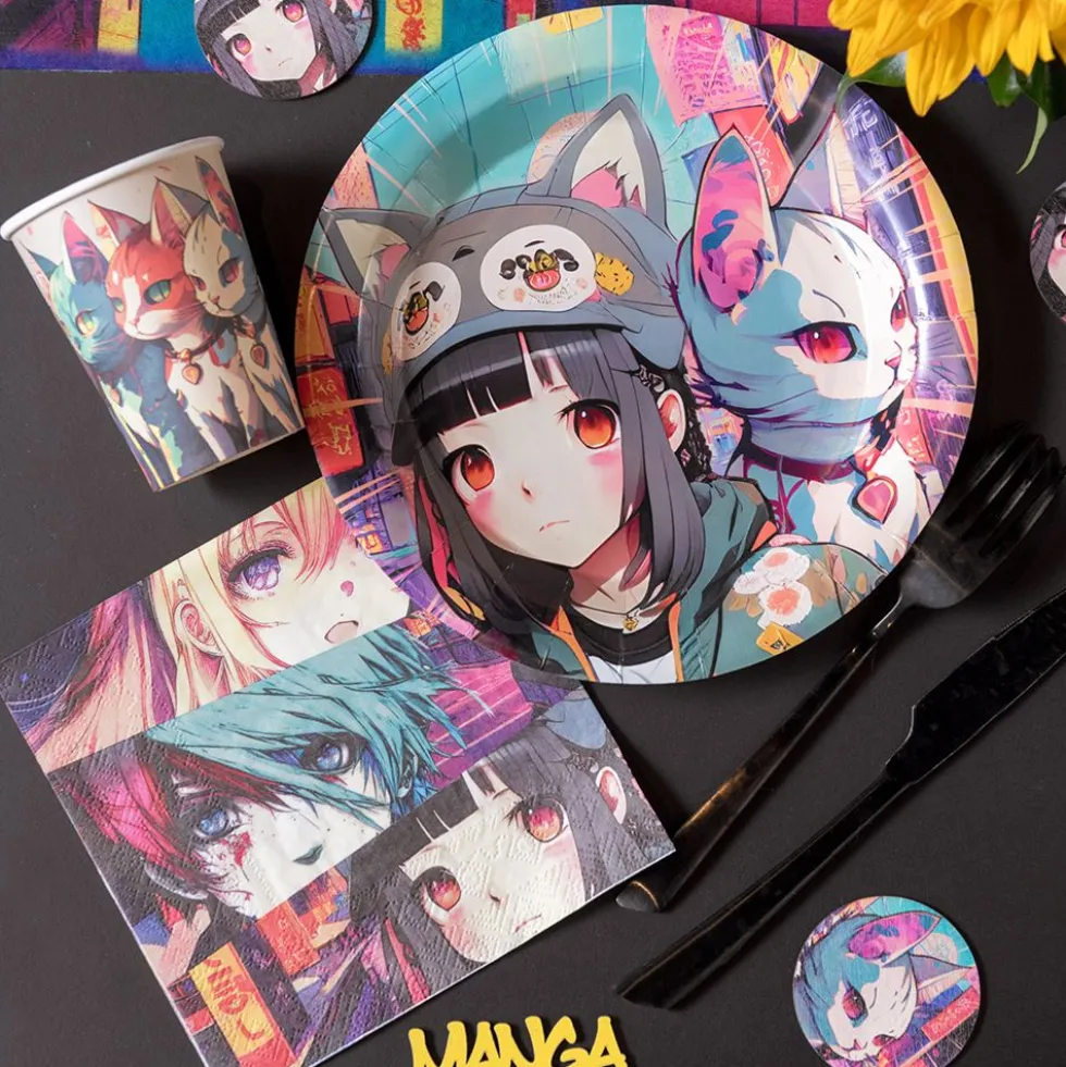 Paptallerkener Manga