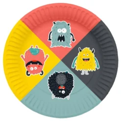 Paptallerkener Monster Bash