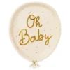 Paptallerkener Oh Baby Ballon