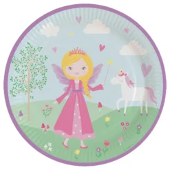 Paptallerkener Prinsesse & Ridder