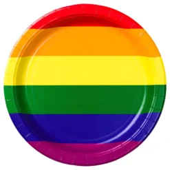 Paptallerkener Rainbow
