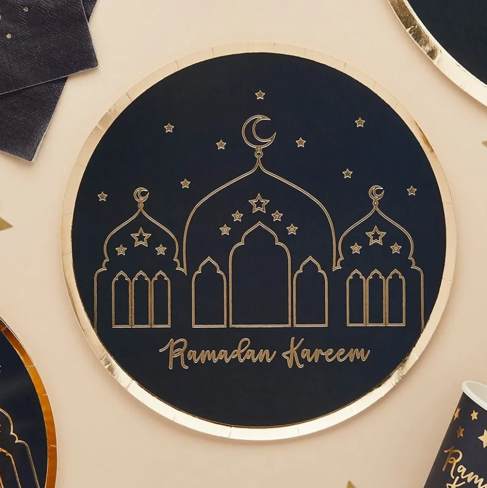 Paptallerkener Ramadan Kareem