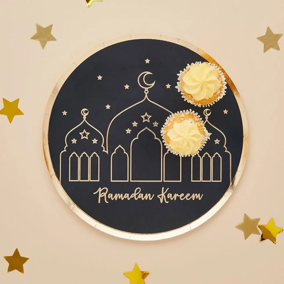 Paptallerkener Ramadan Kareem
