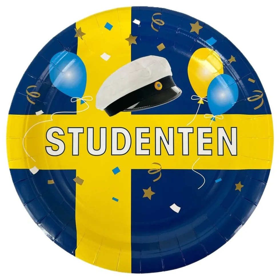 Paptallerkener Studenten