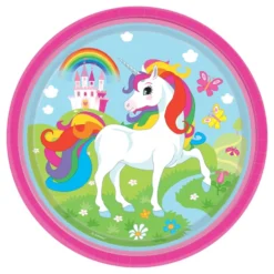 Paptallerkener Unicorn