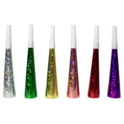 Partyhorn Holografiske Flerfarvede