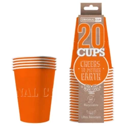 Party Krus Papir Orange