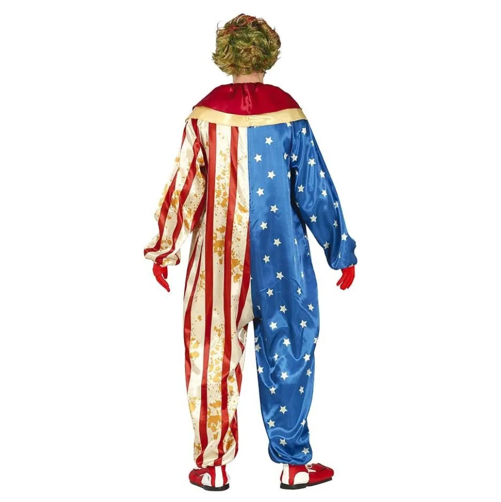Patriotisk Dræberklovn Kostume