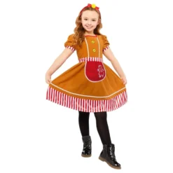 Peberkagedame Børnekostume