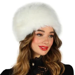 Pels Hat Hvid