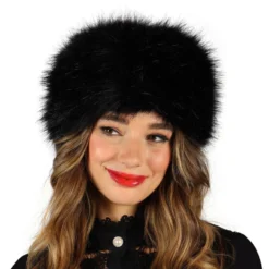 Pels Hat Sort