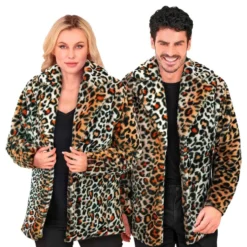 Pelsjakke Leopard