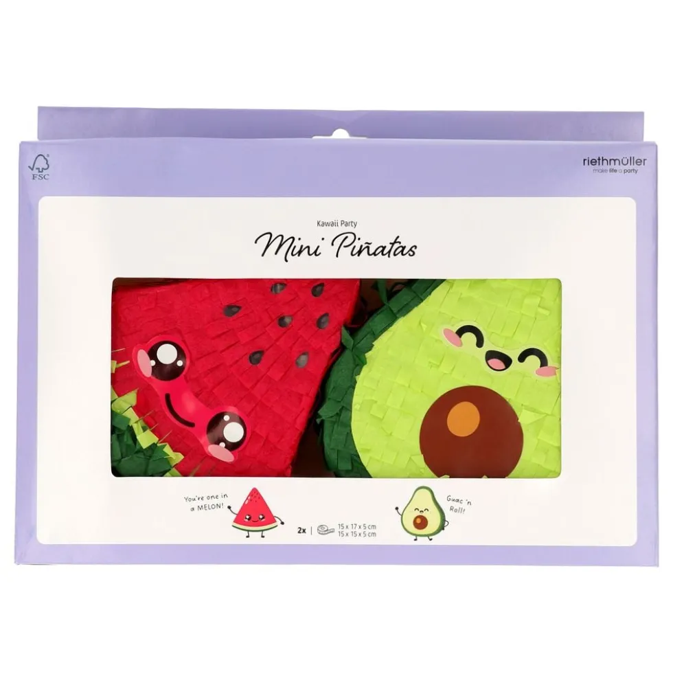 Piñata Avocado & Melon Mini Kawaii