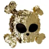 Piñata Dødningehoved Guld