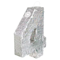 Piñata Tal Sølv Holografisk