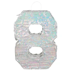 Piñata Tal Sølv Holografisk