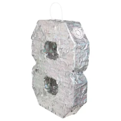 Piñata Tal Sølv Holografisk