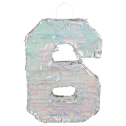 Piñata Tal Sølv Holografisk