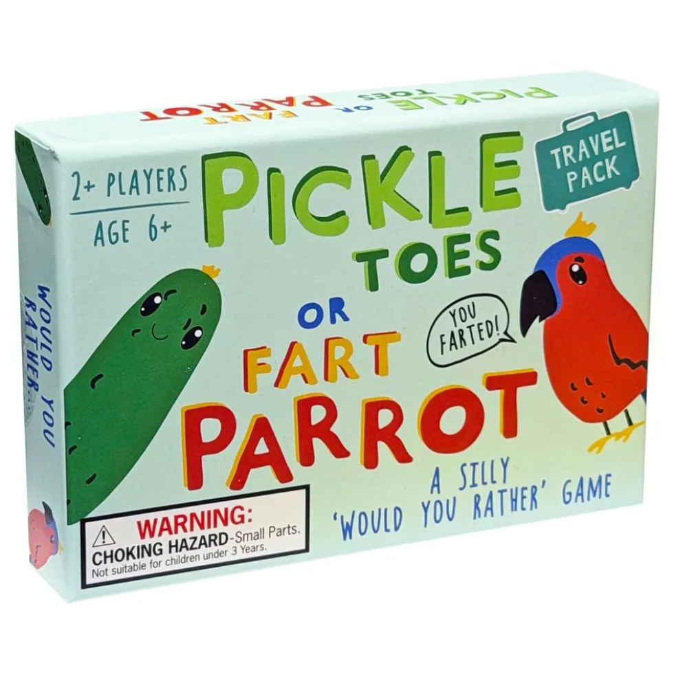 Pickle Toes or Fart Parrot Rejsespil