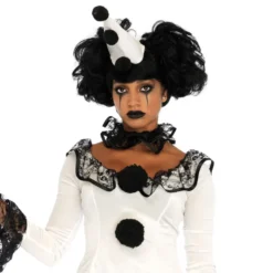Pierrot Klovn Damekostume