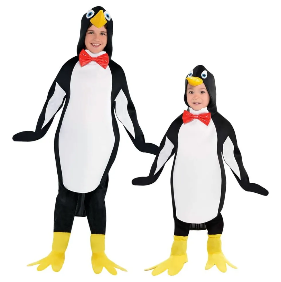 Pingvin Børnekostume