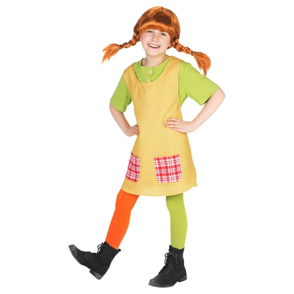 Pippi Langstrømpe Børnekostume