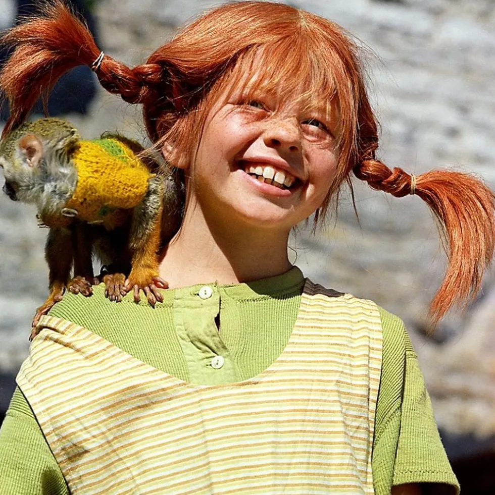 Pippi Langstrømpe Børnekostume