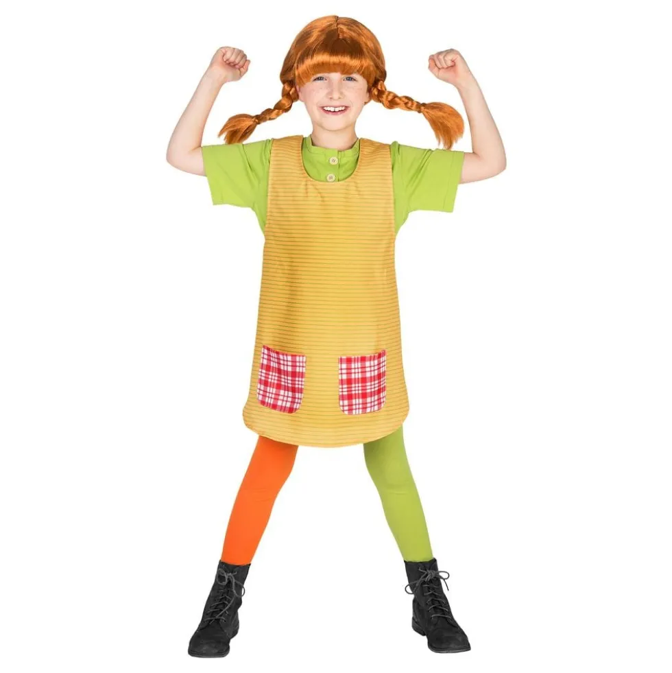 Pippi Langstrømpe Børnekostume