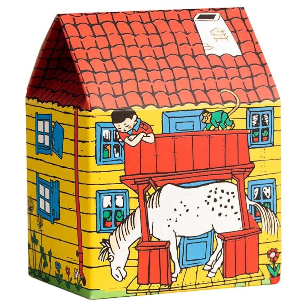 Pippi Langstrømpe™ Villa Villekulla Strømper til Børn Gaveæske