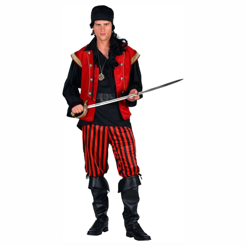 Pirat Black Beard Deluxe Kostume