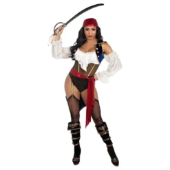 Pirat Body Deluxe Kostume
