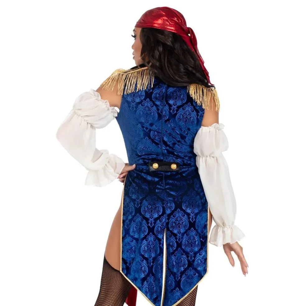 Pirat Body Deluxe Kostume