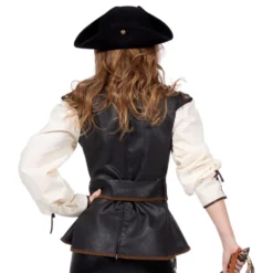 Piratjakke Deluxe Dame Kostume