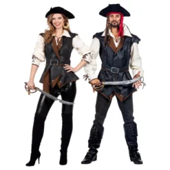 Piratjakke Deluxe Dame Kostume