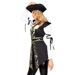 Pirat Kaptajn Dame Deluxe Kostume
