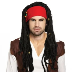 Pirat Paryk Med Bandana