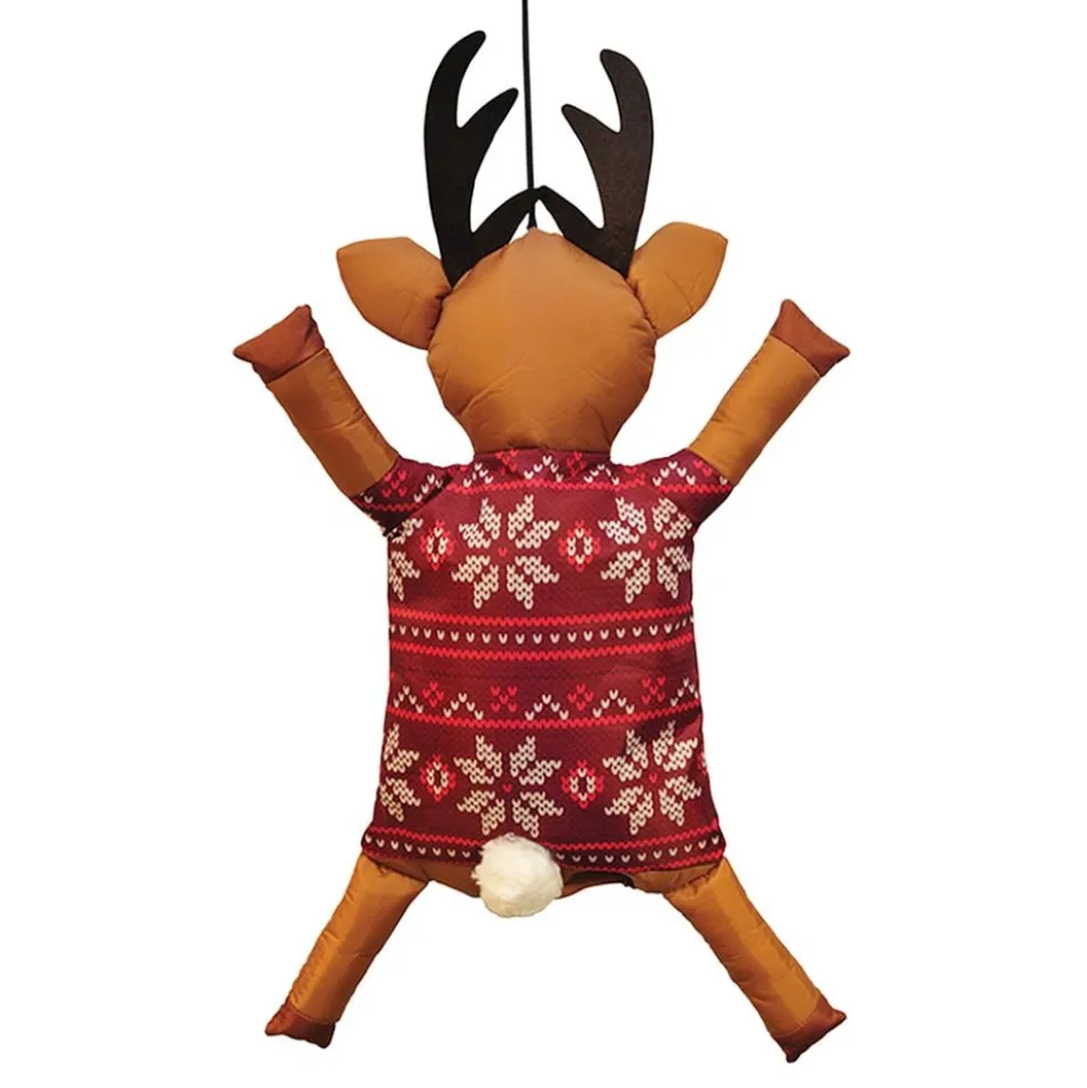 Påkørt Julerensdyr Dekoration