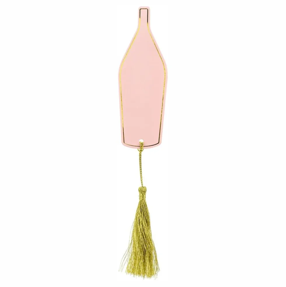 Placeringskort Flaske med Tassel