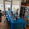 Plastdug Blå
