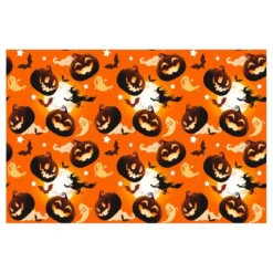 Plastdug Halloweengræskar