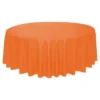 Plastdug Rund Orange