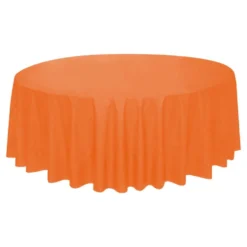 Plastdug Rund Orange