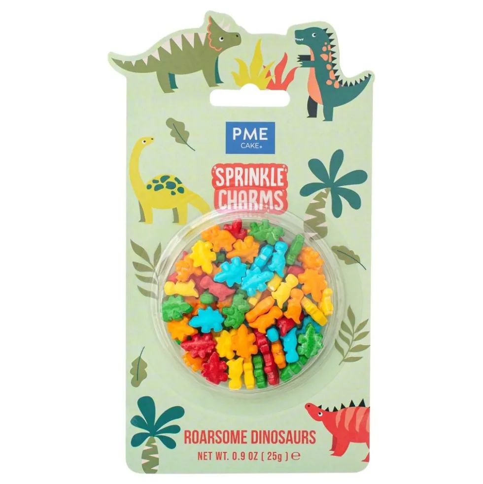 PME Dinosaur Dinosaur Sprinkle Charms