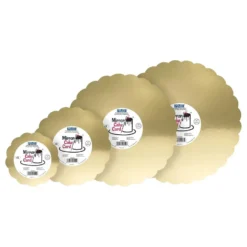 PME Kagefad Scallop Guld Metallic