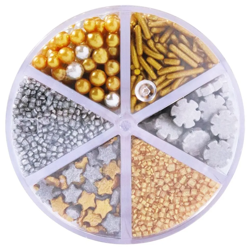 PME Krymmelmix Guld/Sølv Sparkle