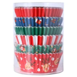 PME Muffinsforme med Folie Julemotiv Mix