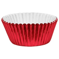 PME Muffinsforme Metallic Rød