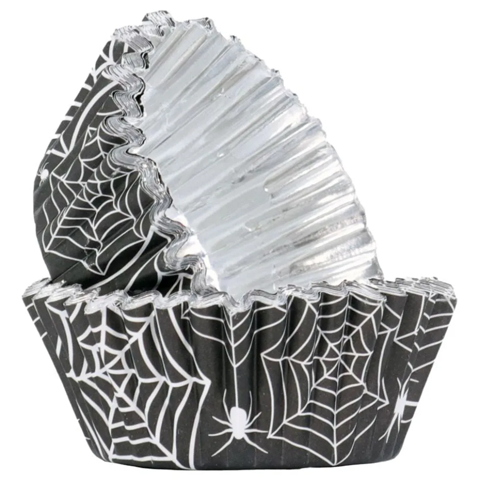 PME Muffinsforme Metallic Spindelvæv
